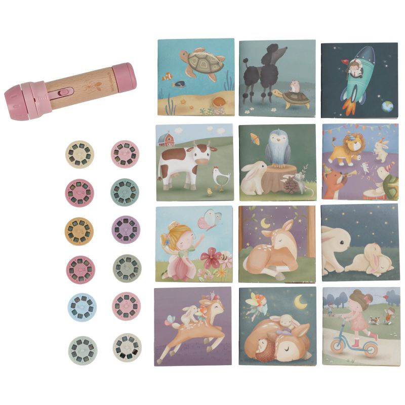 Thumbnail: Coffret Lampe à Histoires Fairy Garden - Little Dutch