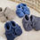 Miniature : Chausson Laine - blue