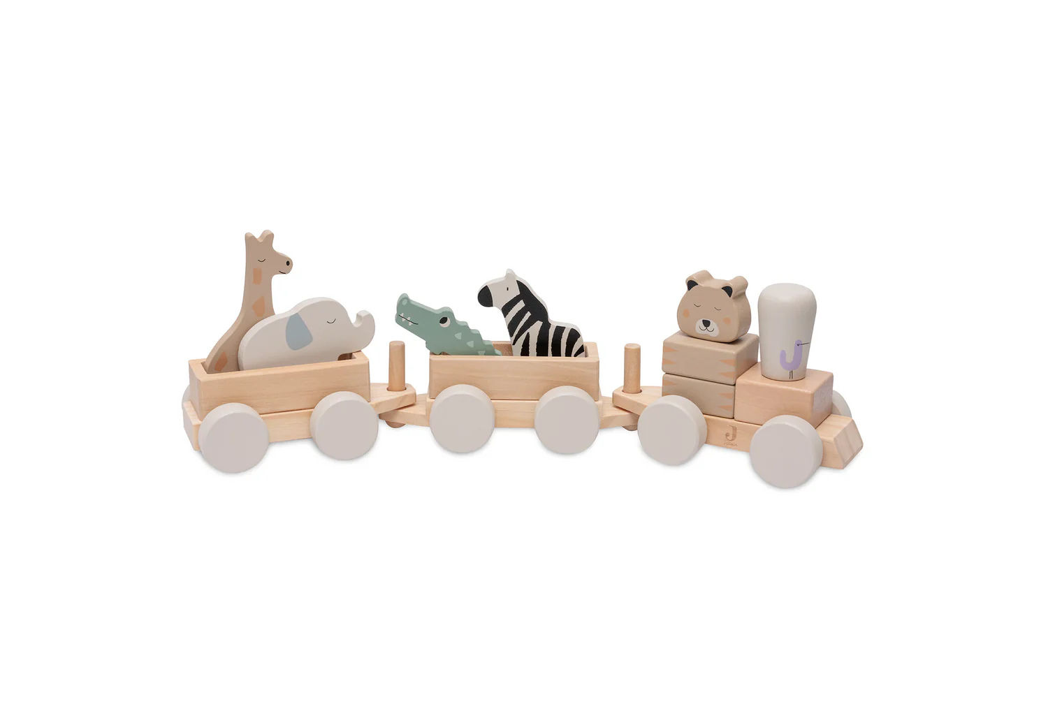 Jouet Train en Bois - Jungle Jambo | Jollein
