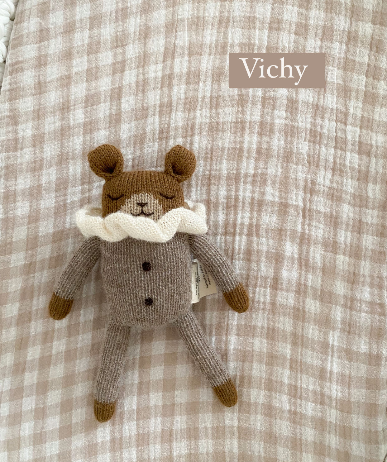 Housse à langer vichy Rectangulaire