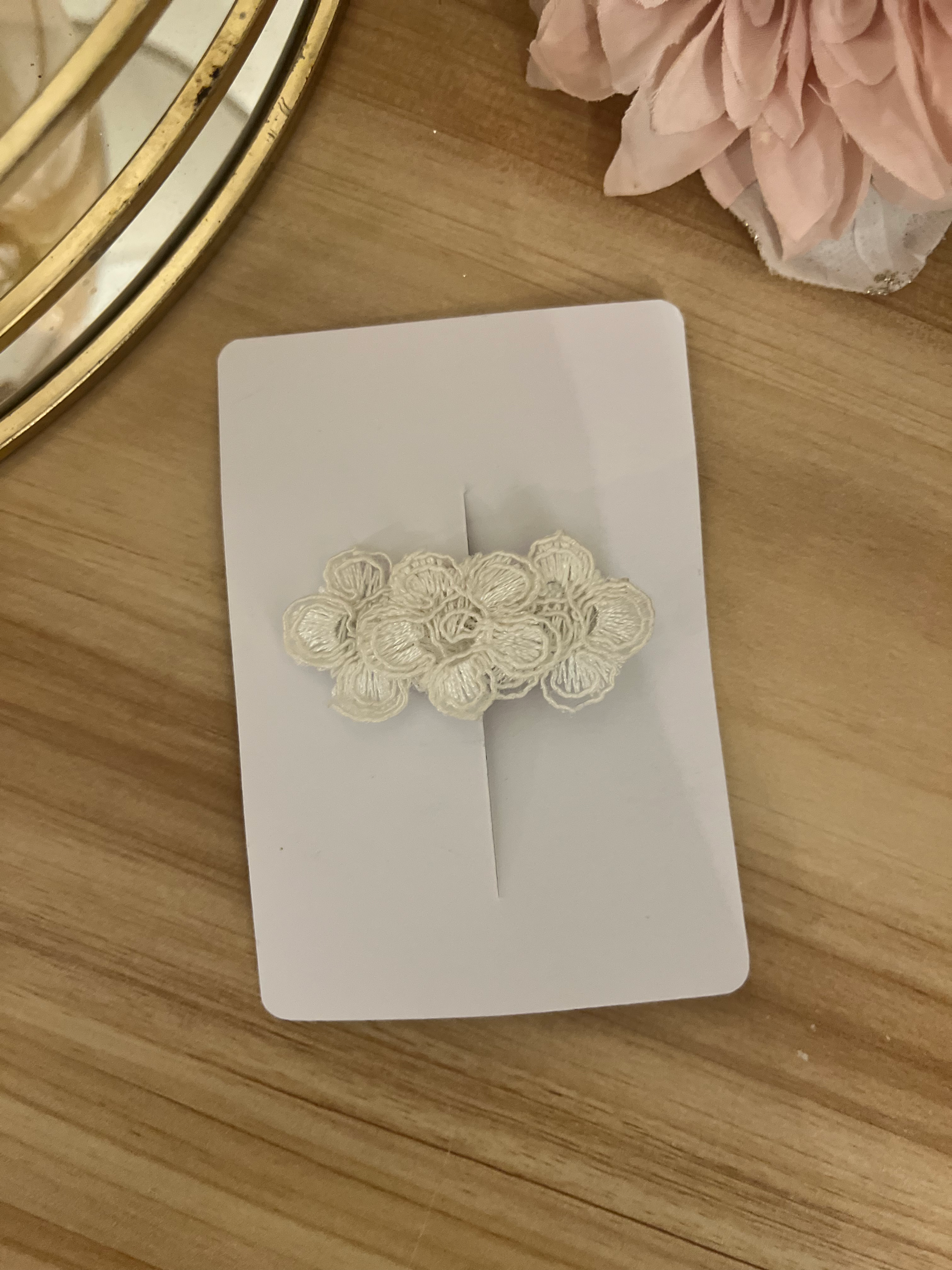 Barrette x1 - Daisy dentelle