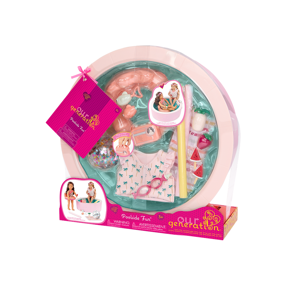 Miniature : Petit Accessoire Our Generation - Piscine Poolside Fun