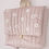 Miniature : Cartable ou sac a dos - velours rose Pâquerette 🌼 