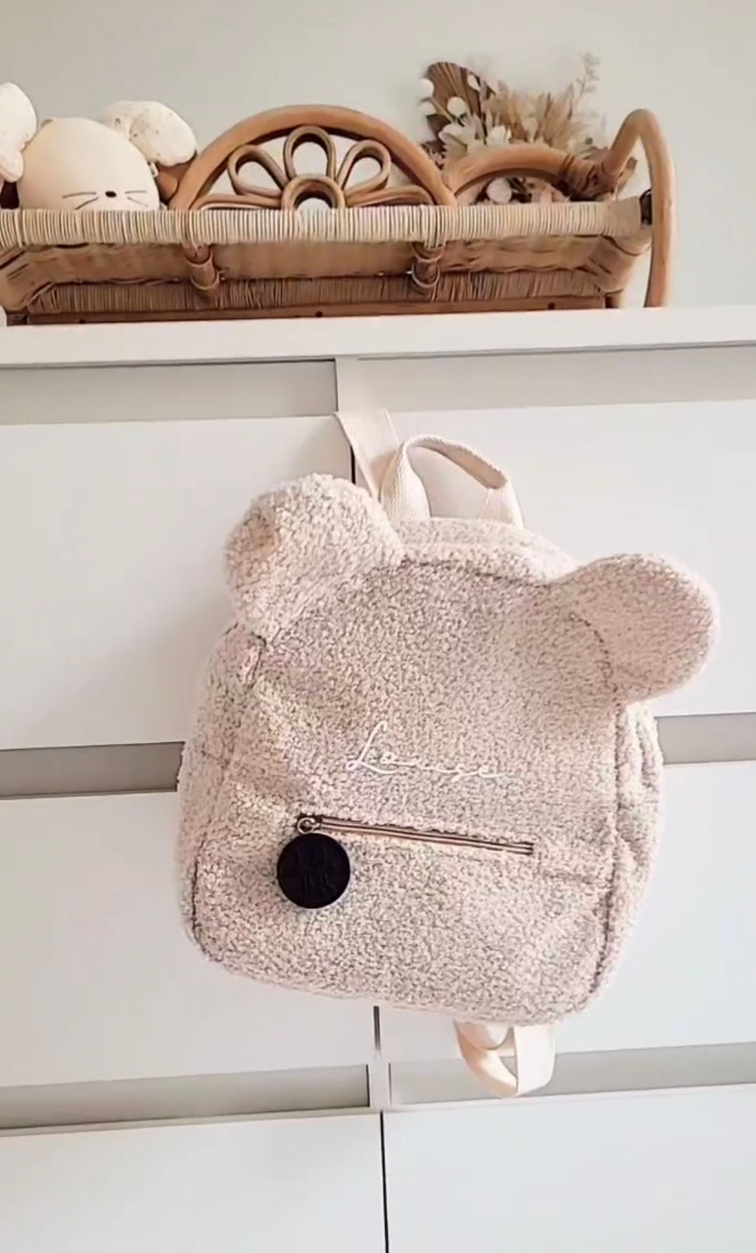 Sac à dos - boucle écru