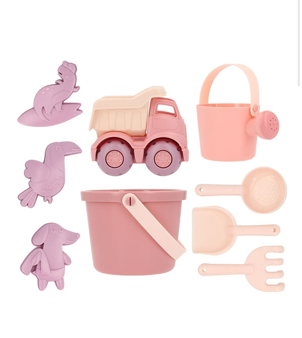 Thumbnail: Set de jeux de plage — Rose · Monnëka · 9 pièces