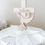 Miniature : Cake topper - Croix colombe