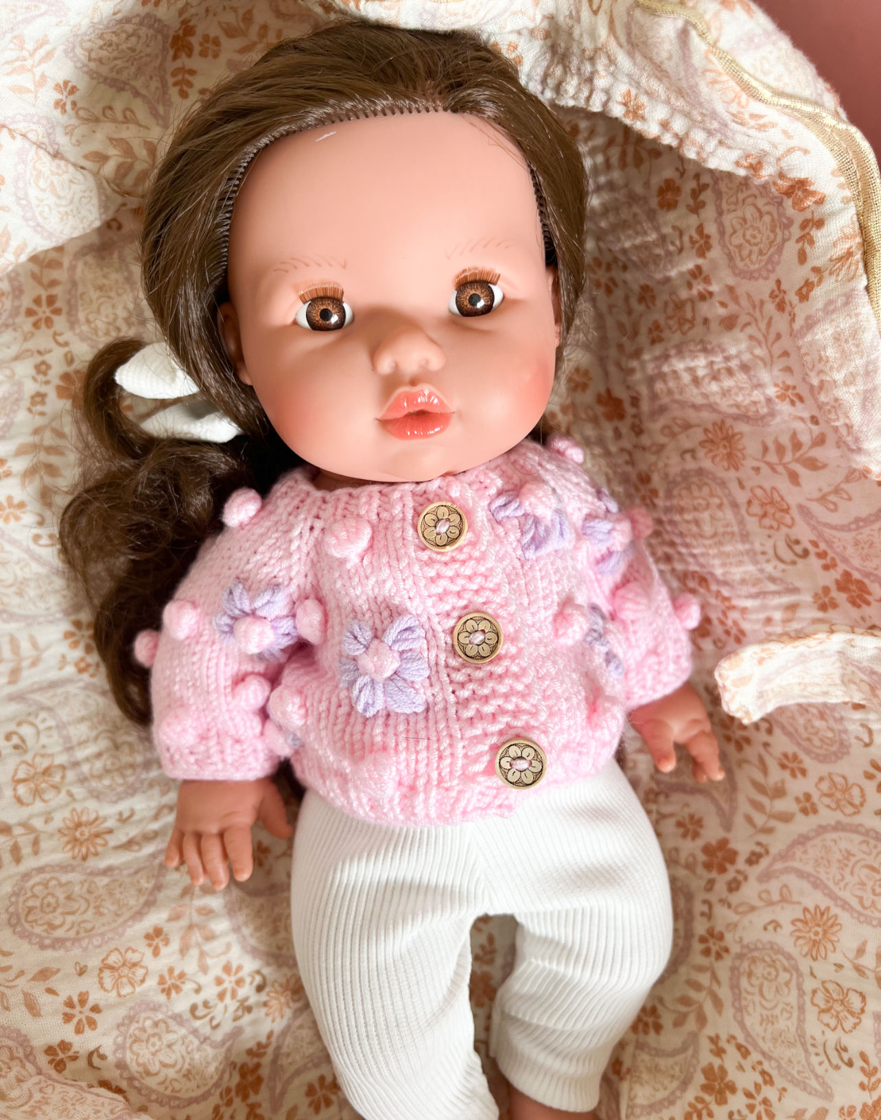 Ensemble 2 pièces - Joli Cardigan Rose