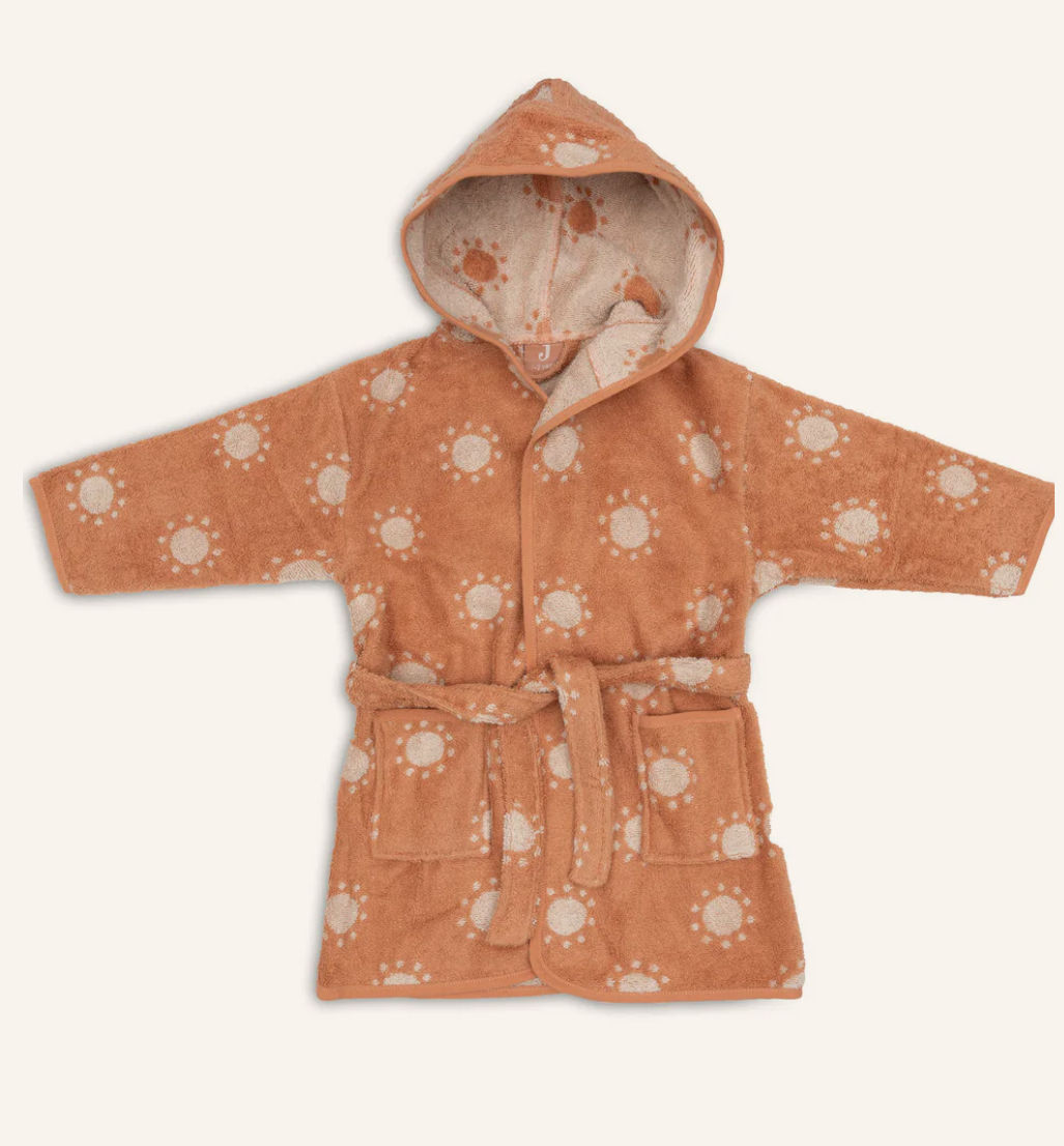 Peignoir de Bébé Jollein — Jacquard Flower Fairies Terra · 1-4 ans