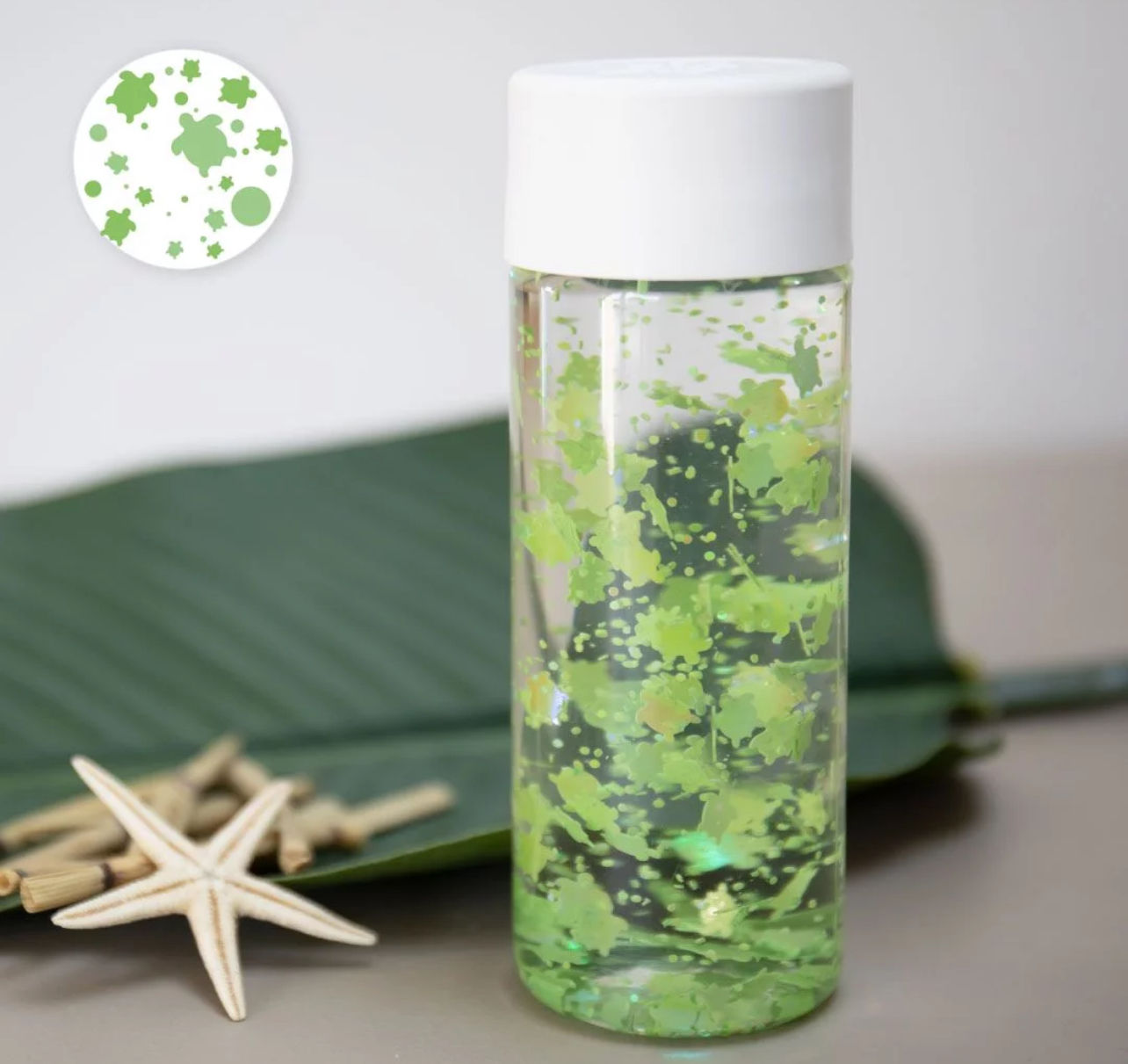 Bouteille Sensorielle - Tortues đą