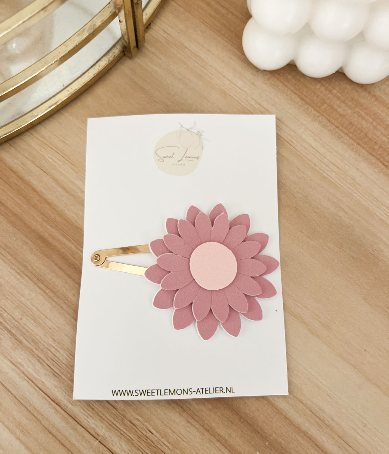 Barrette - daisy rose  