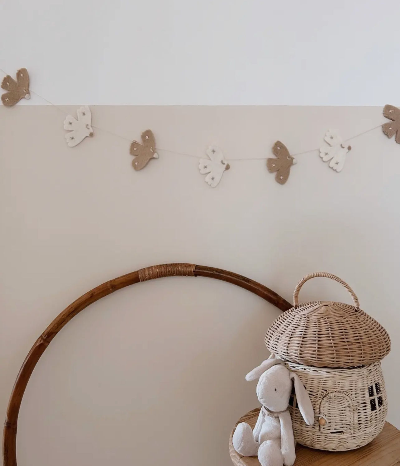 Guirlande hirondelles - Feutrines