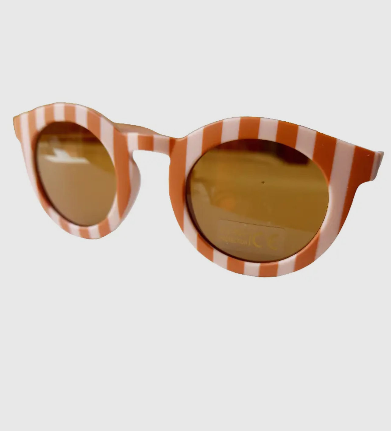 Lunettes - Eden Rayure caramel