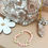 Thumbnail: Bracelet - 4 fleurs  Rose 