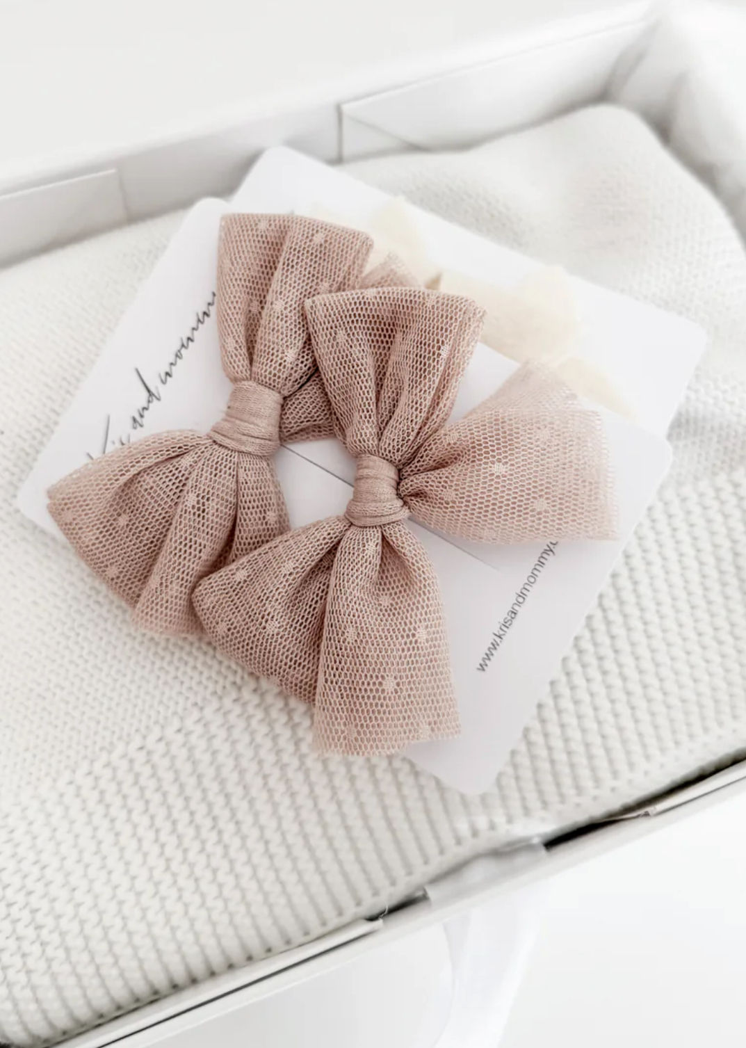 Noeud x 2 en tulle