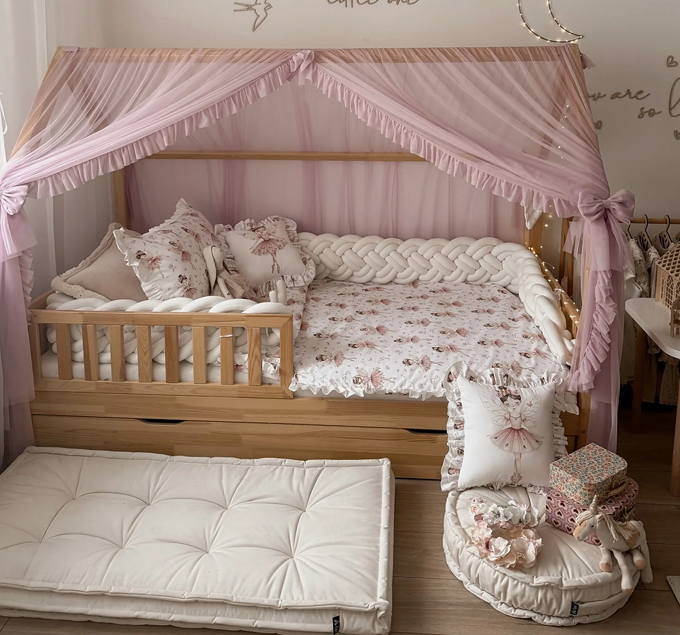 Thumbnail: Ciel de Lit Cabane - tulle froufrou 