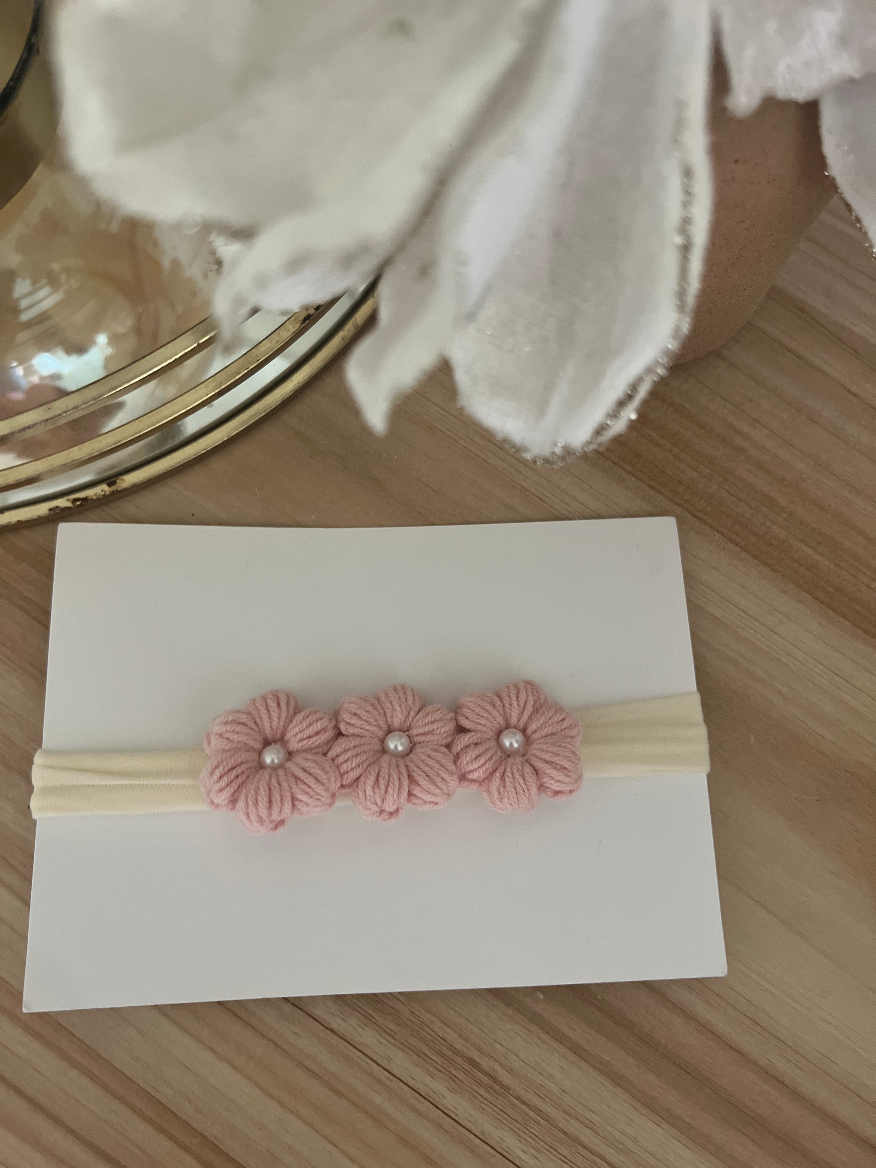 Bandeau nylon - Daisy rose 