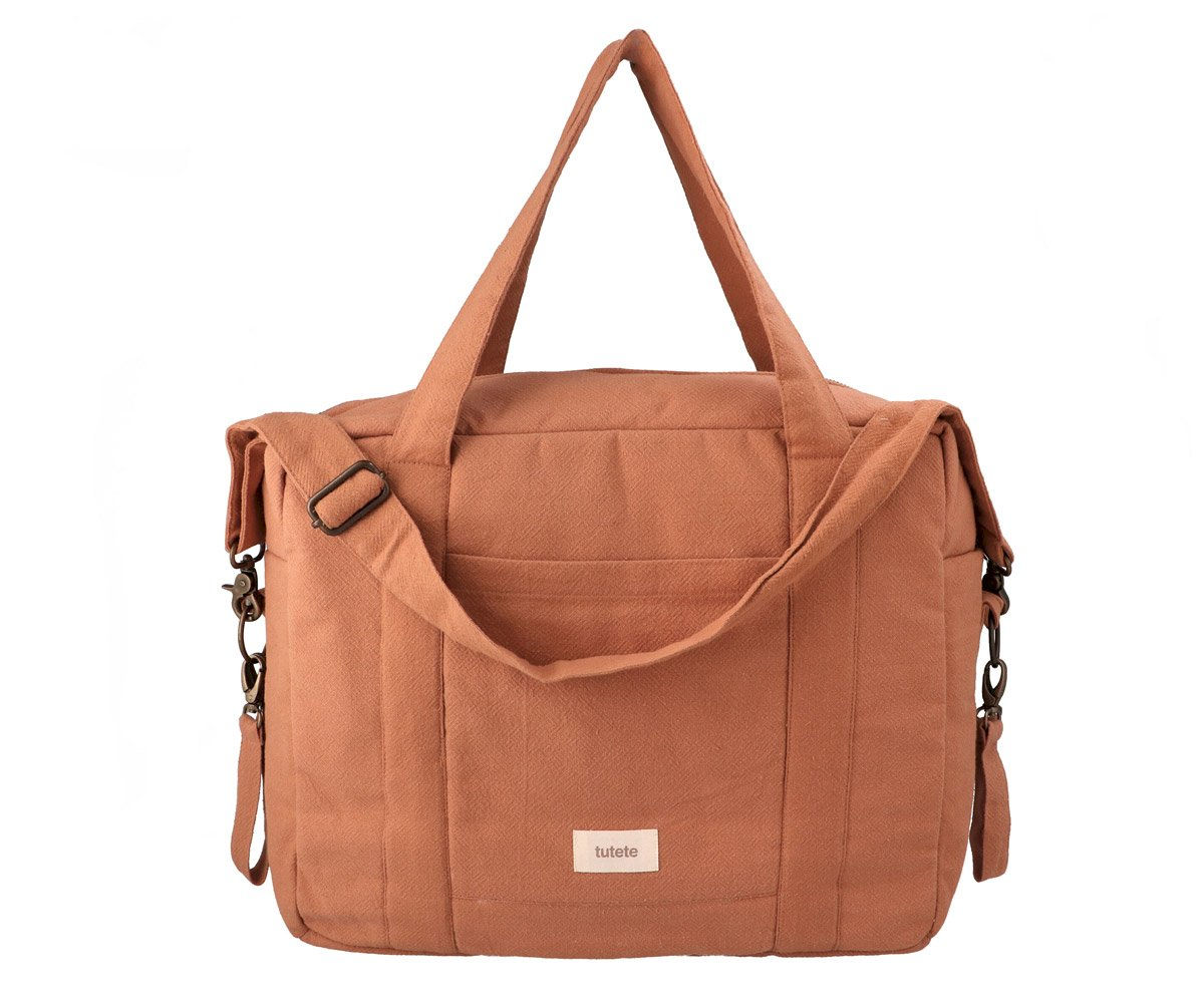 Sac Poussette Bébé Matelassé - Cotton Brown
