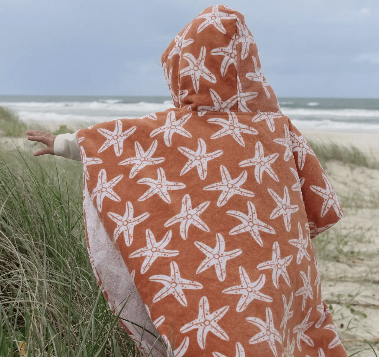 Poncho de bain - Etoiles 65x65cm