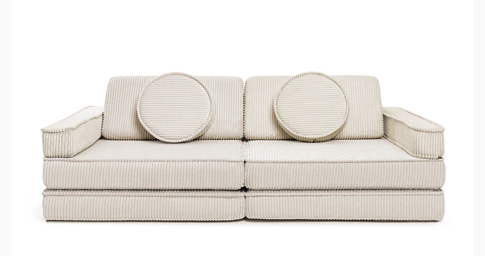 Thumbnail: Canapé modulable 160cm  - Velours cotelé