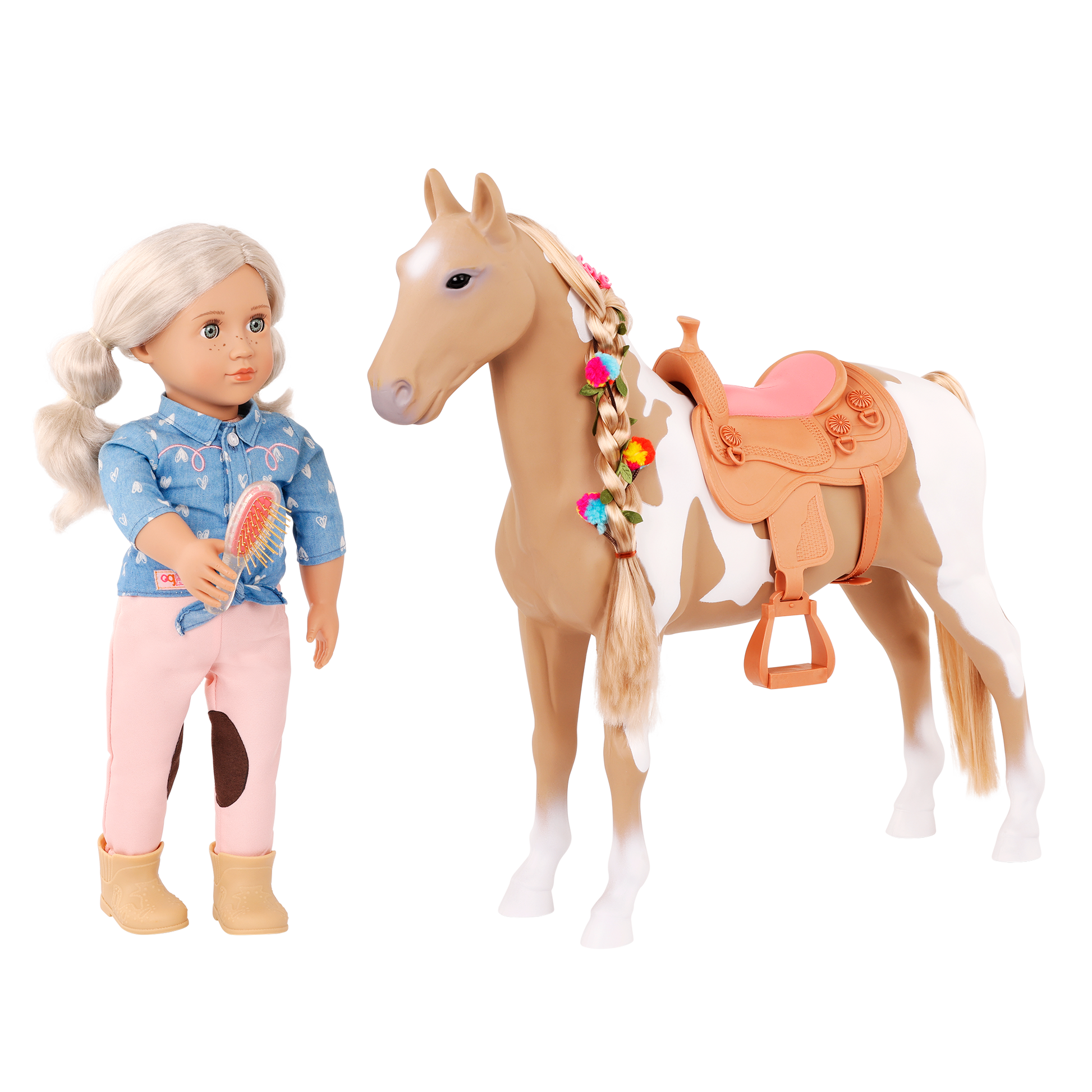 Cheval Our Generation - Palomino à Coiffer