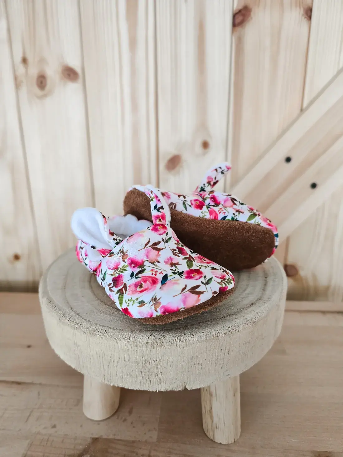 Chaussons  - magnolia 