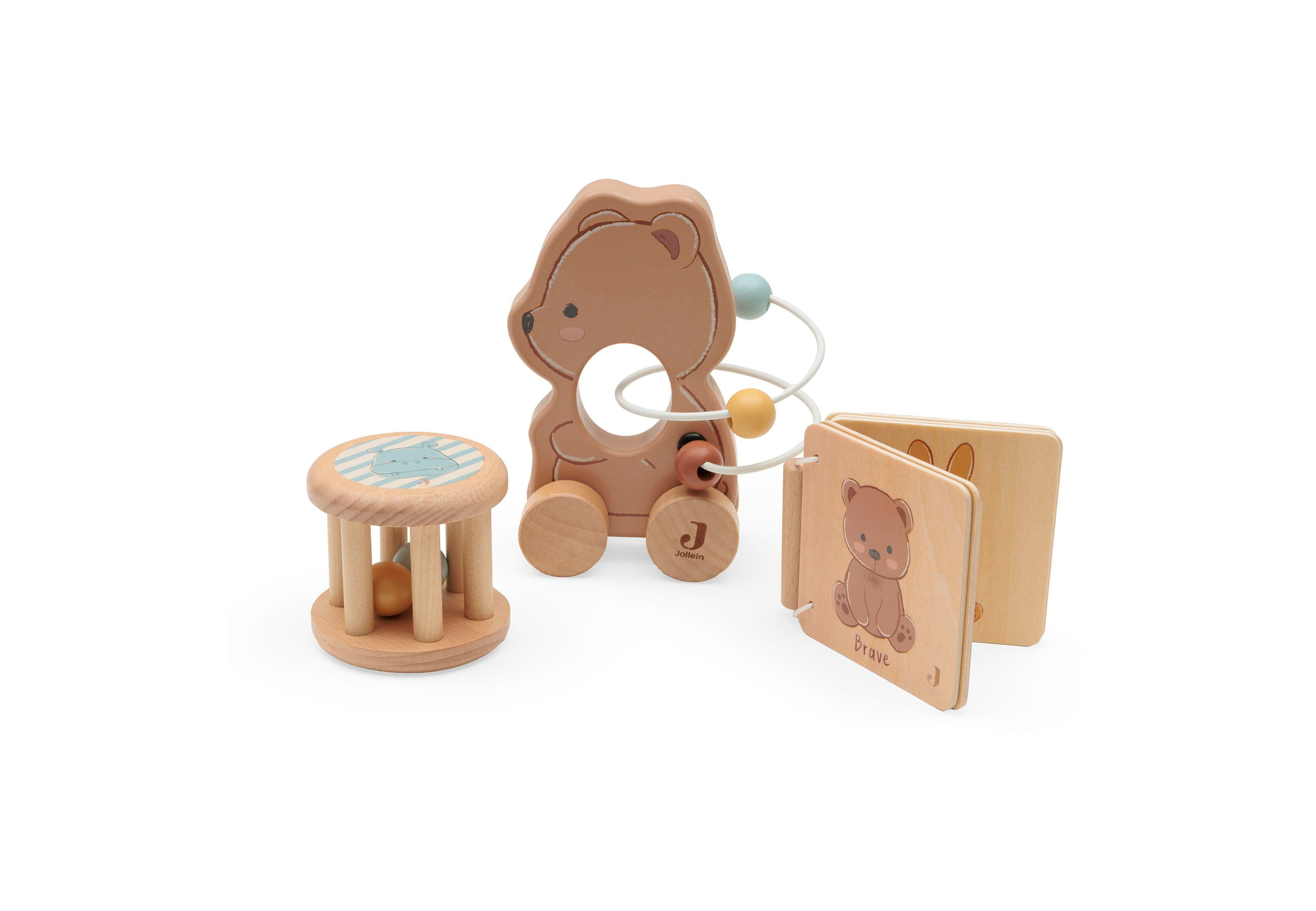 Coffret Cadeau en Bois - Bear Brave