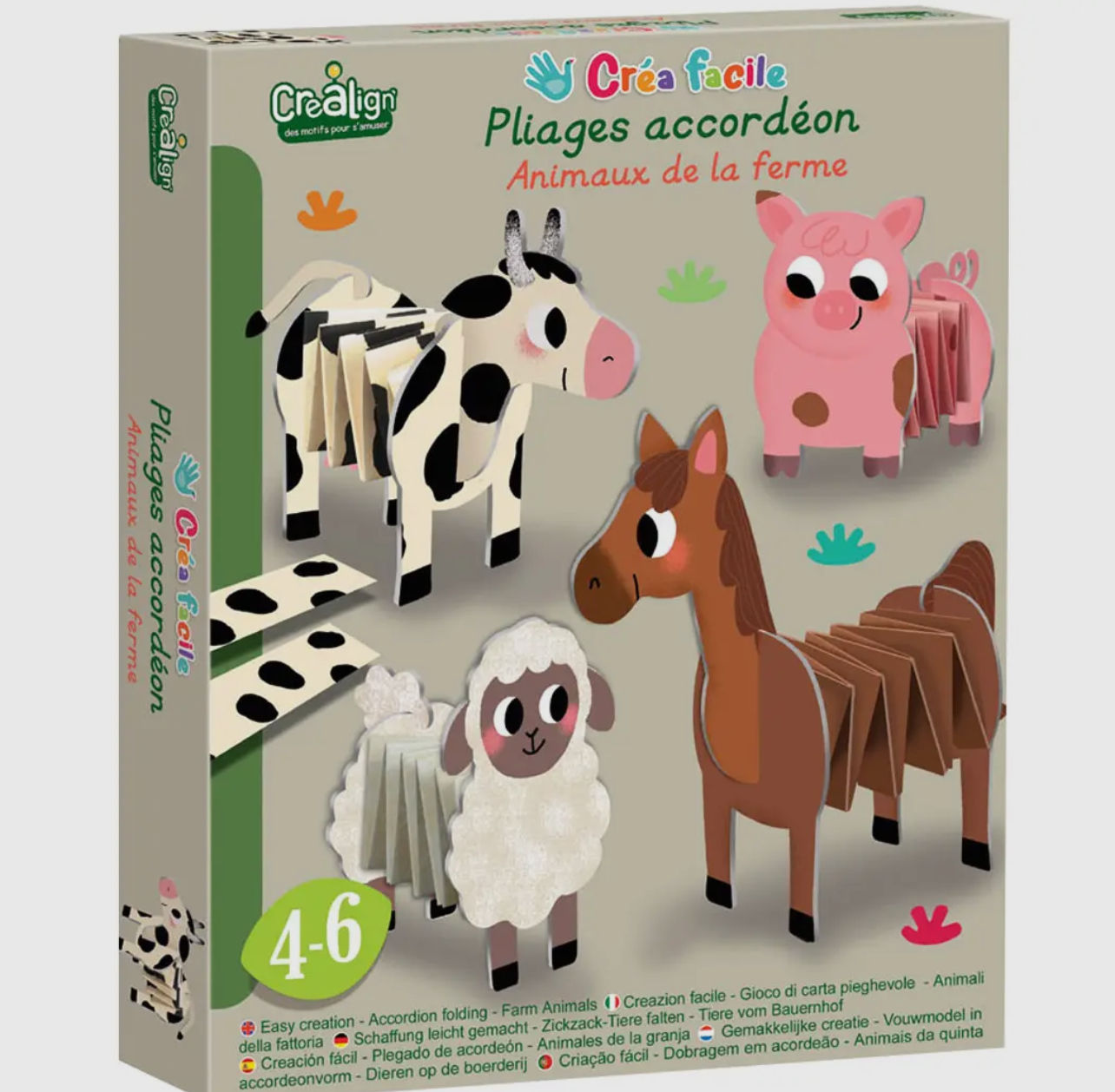 Pliage accordéon - la ferme