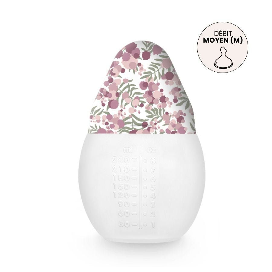 Miniature : Biberon Anti-Colique Élhée x Liberty - Mimosa Pink