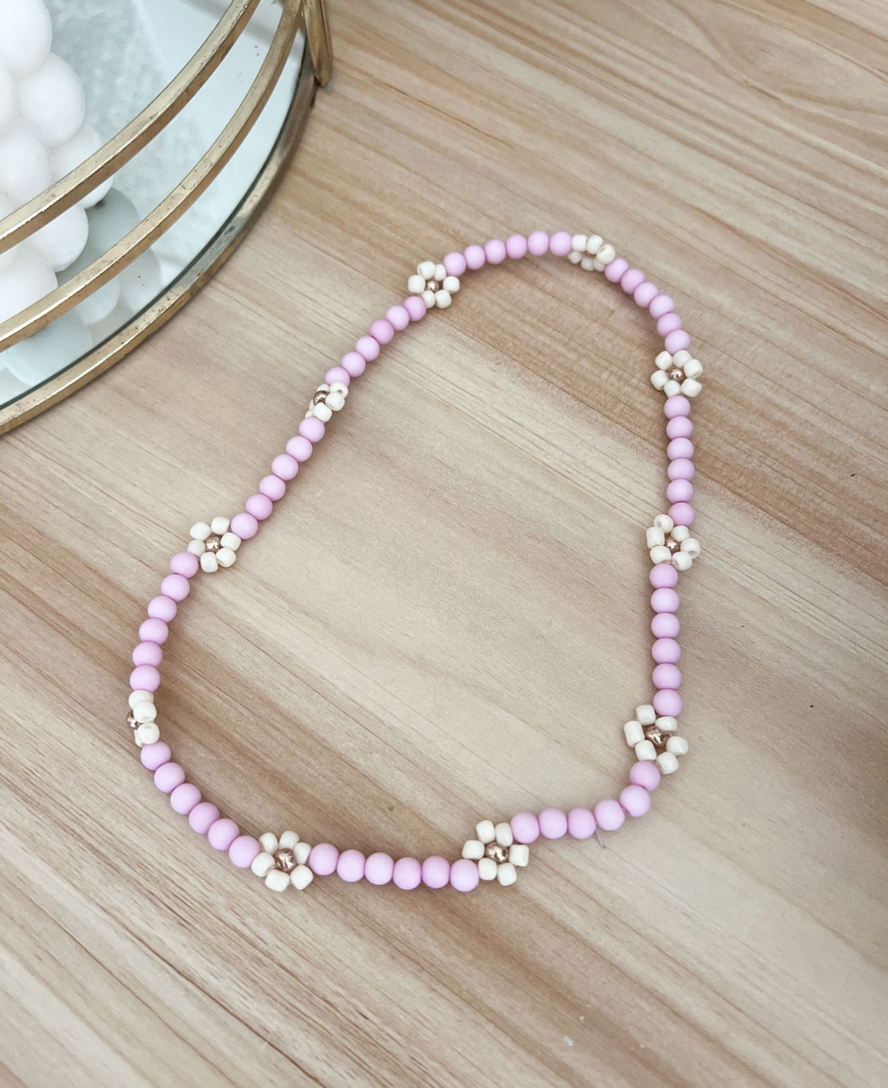 Collier Daisy - Lila