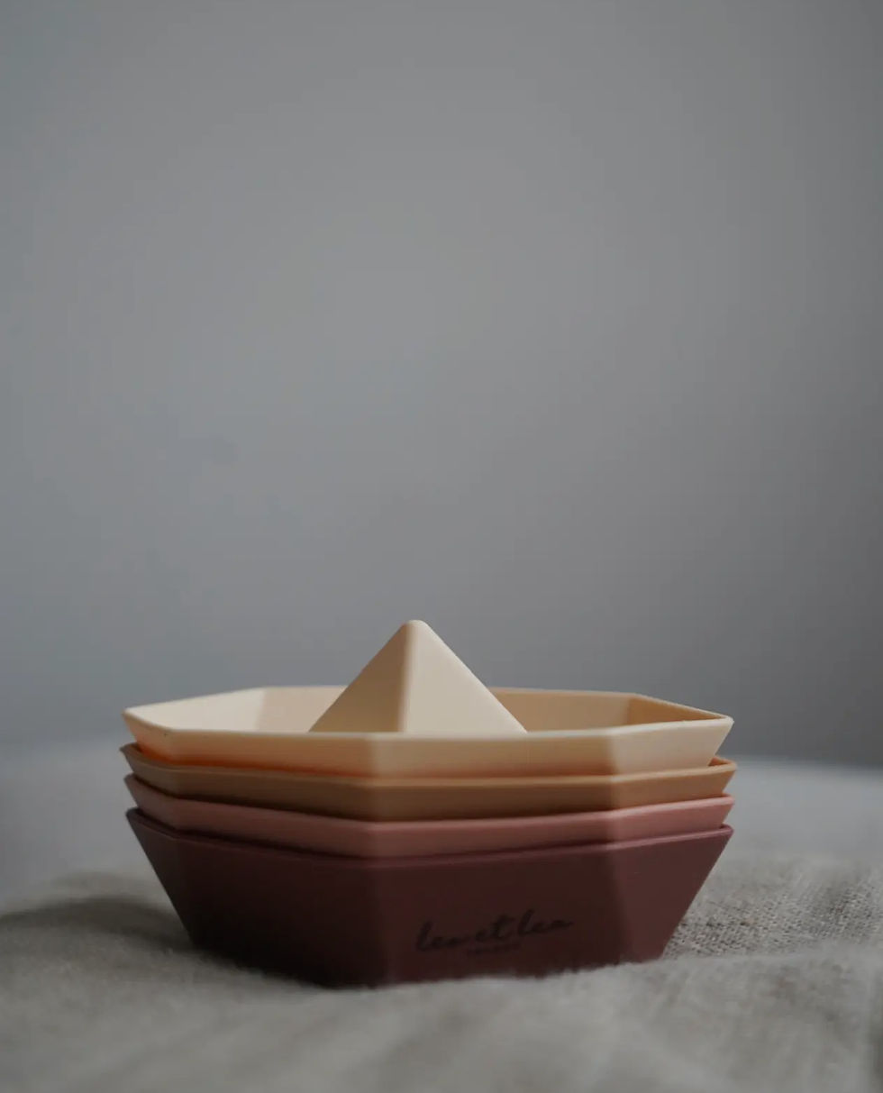 Miniature : Jouet Bateau Montessori - Rose 