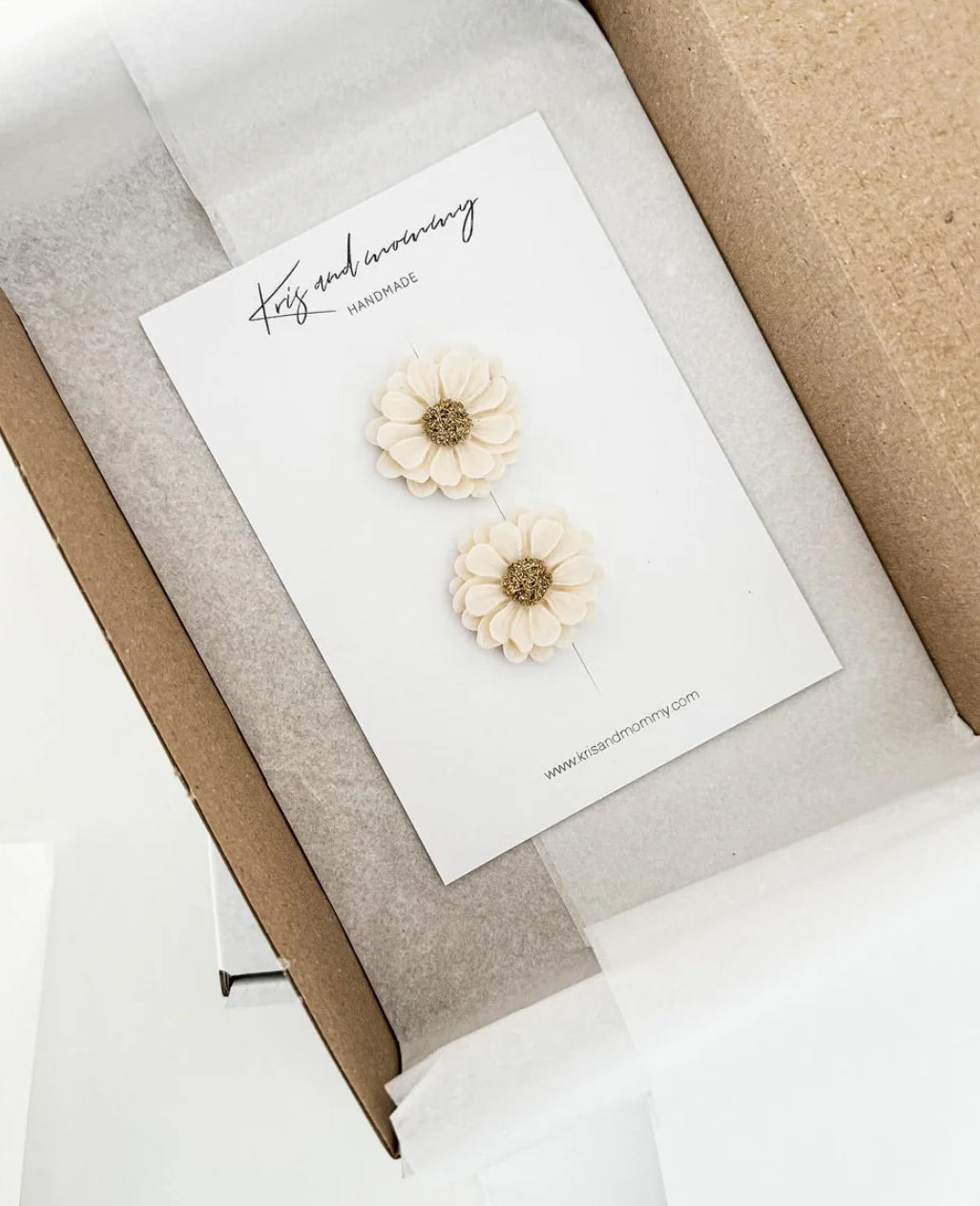 Mes Jolies Marguerites - 2x beige