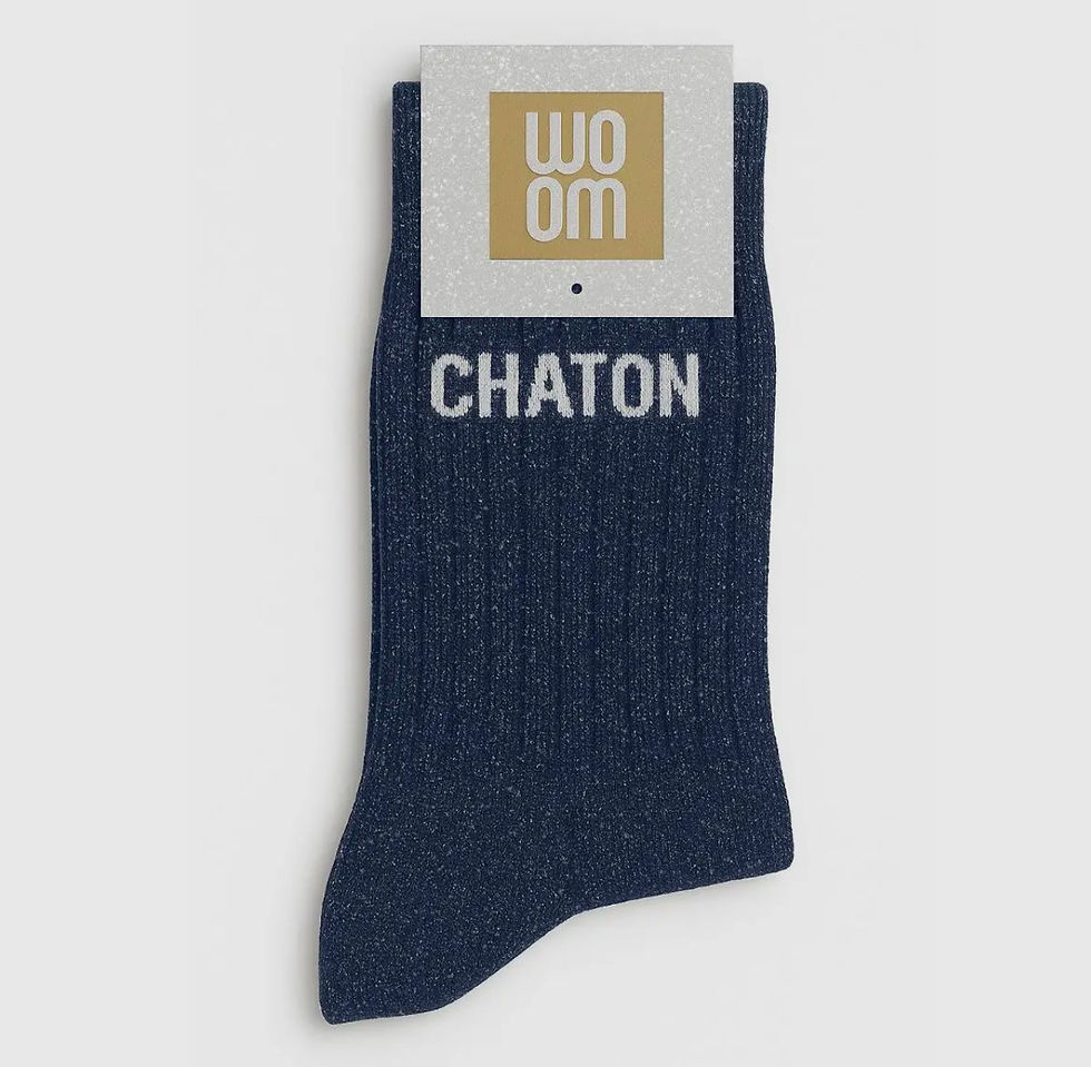 Chaussette adulte - Chaton