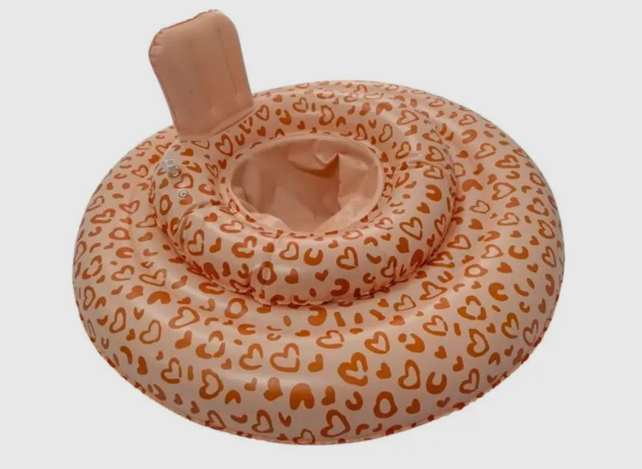 Bouée bébé - Rose cœur ♥️