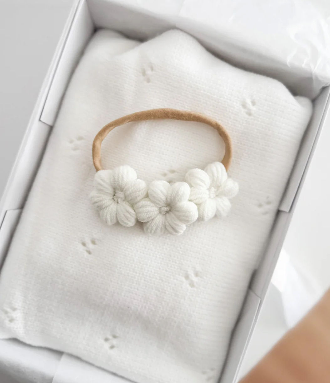 Bandeau nylon - moi creamy white 