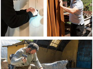 3 grands sculpteurs à la galerie Berthet-Aittouarès