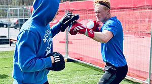 Boxpass utomhus på Classic Gym