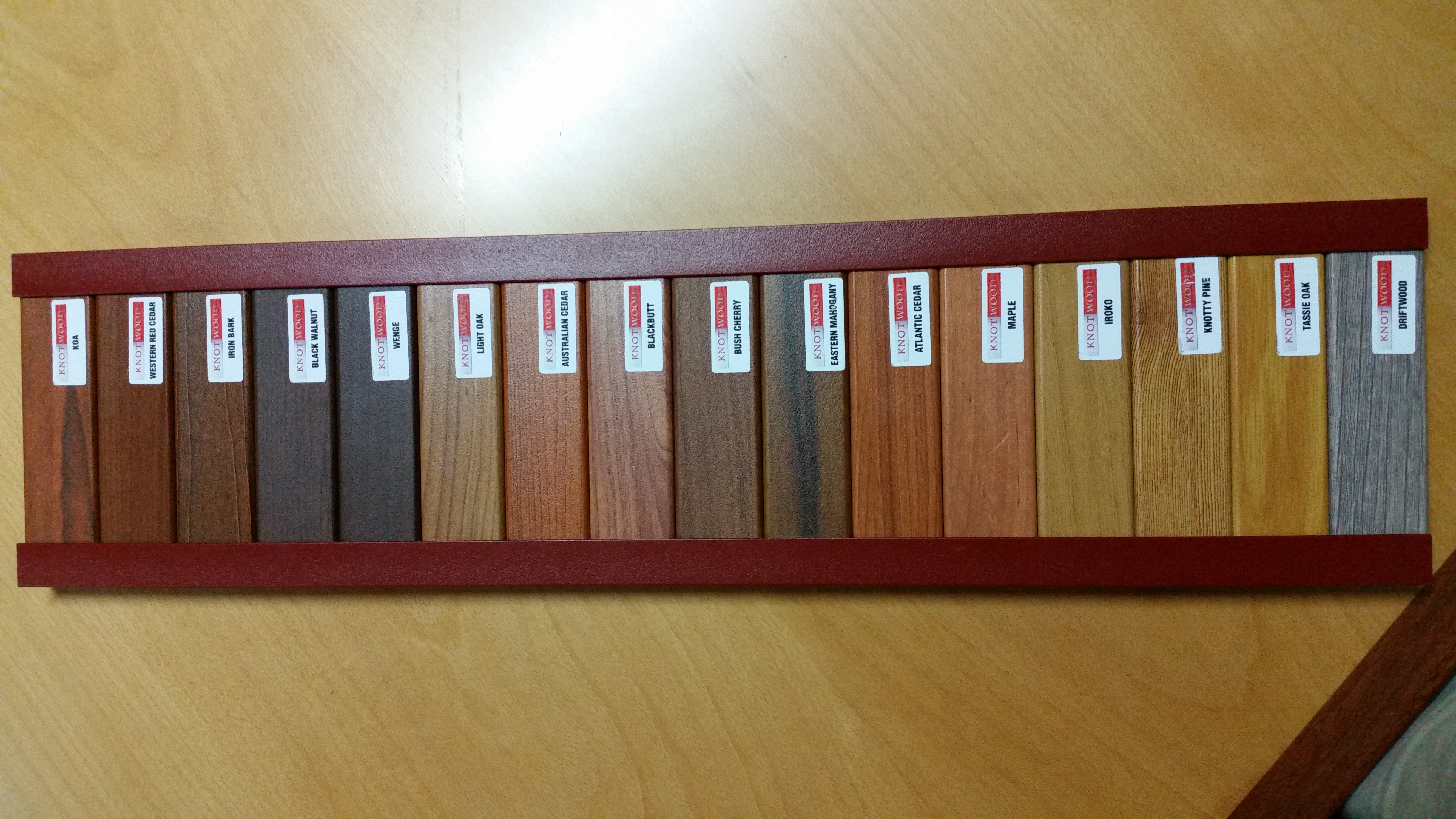 Knotwood Colour Range 1