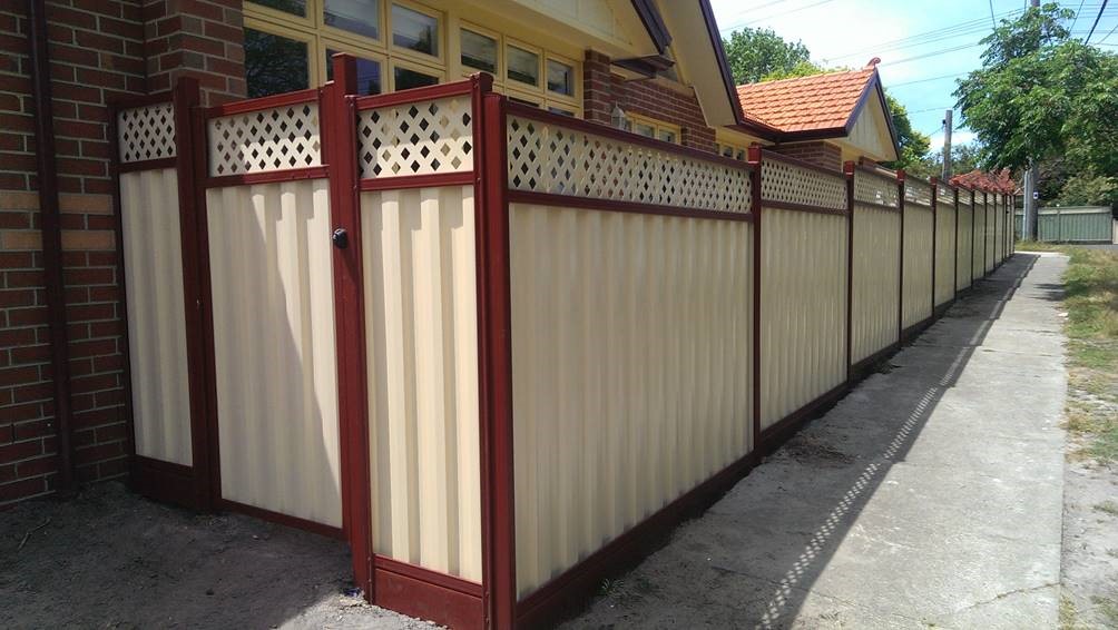 colorbond fence lattice panels colorbond fence lattice panels