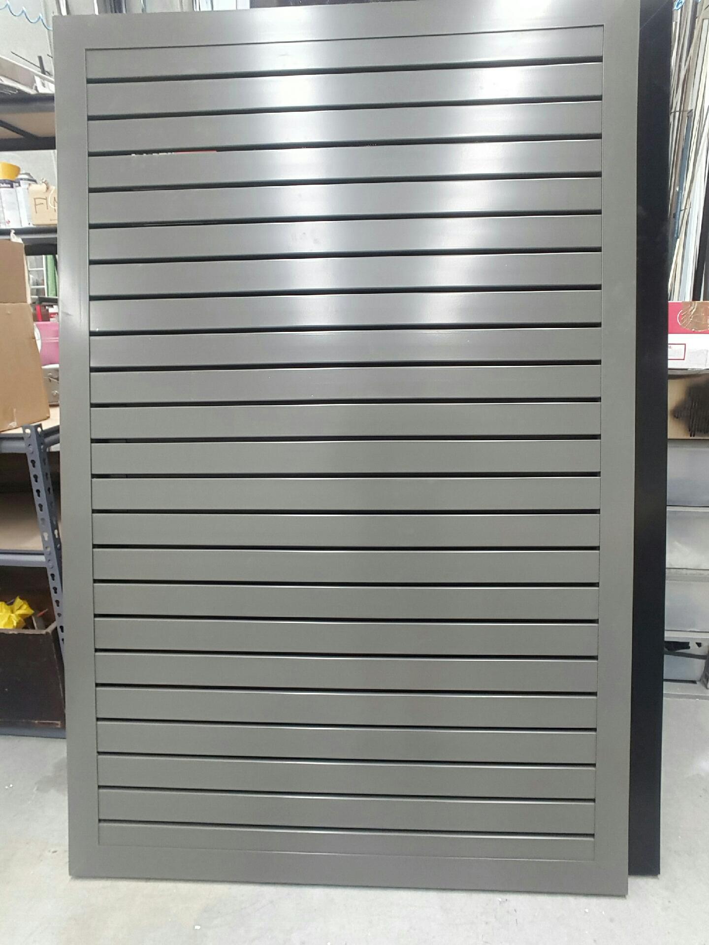 Woodland Grey Aluminium Slats