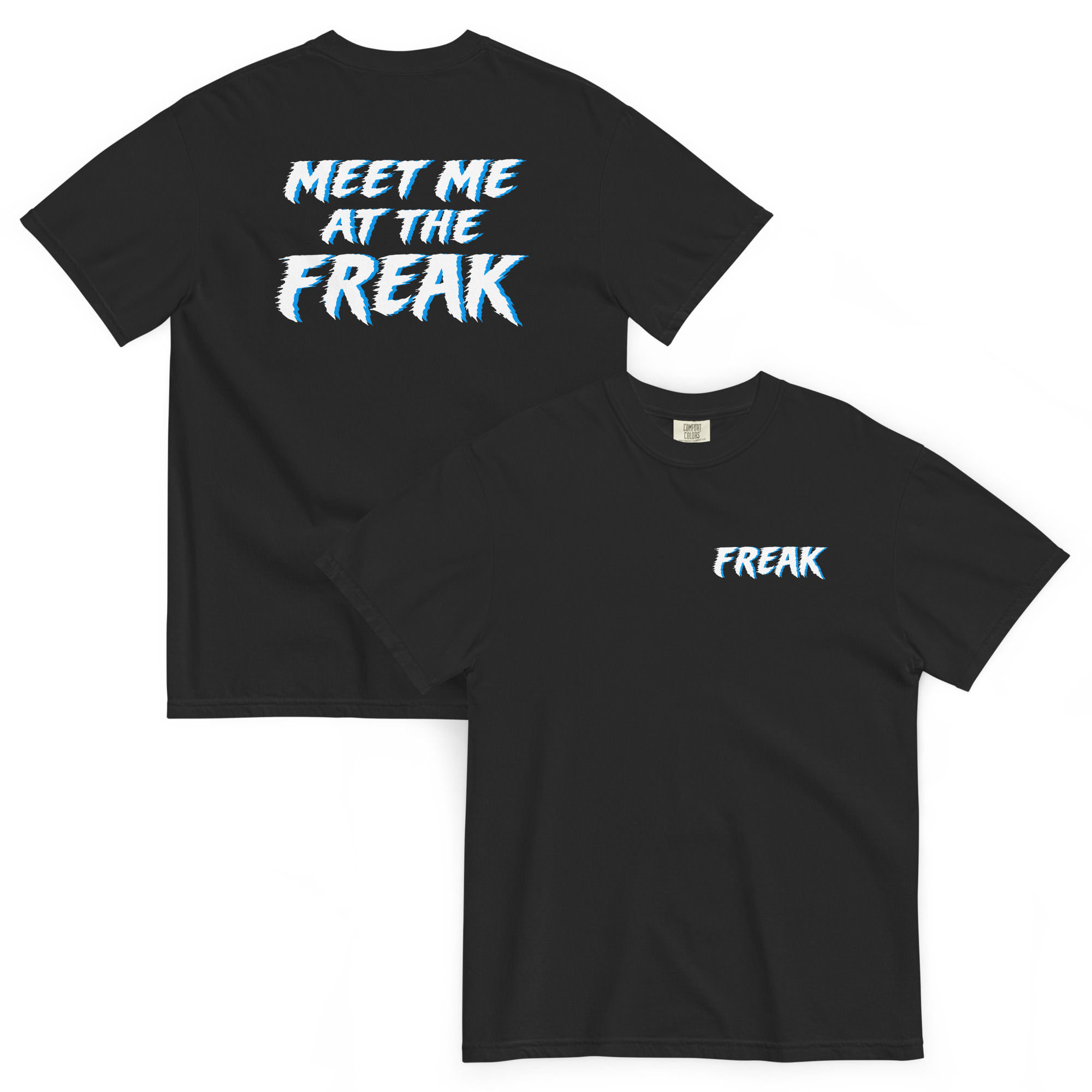 Meet Me At The Freak - White/Blue