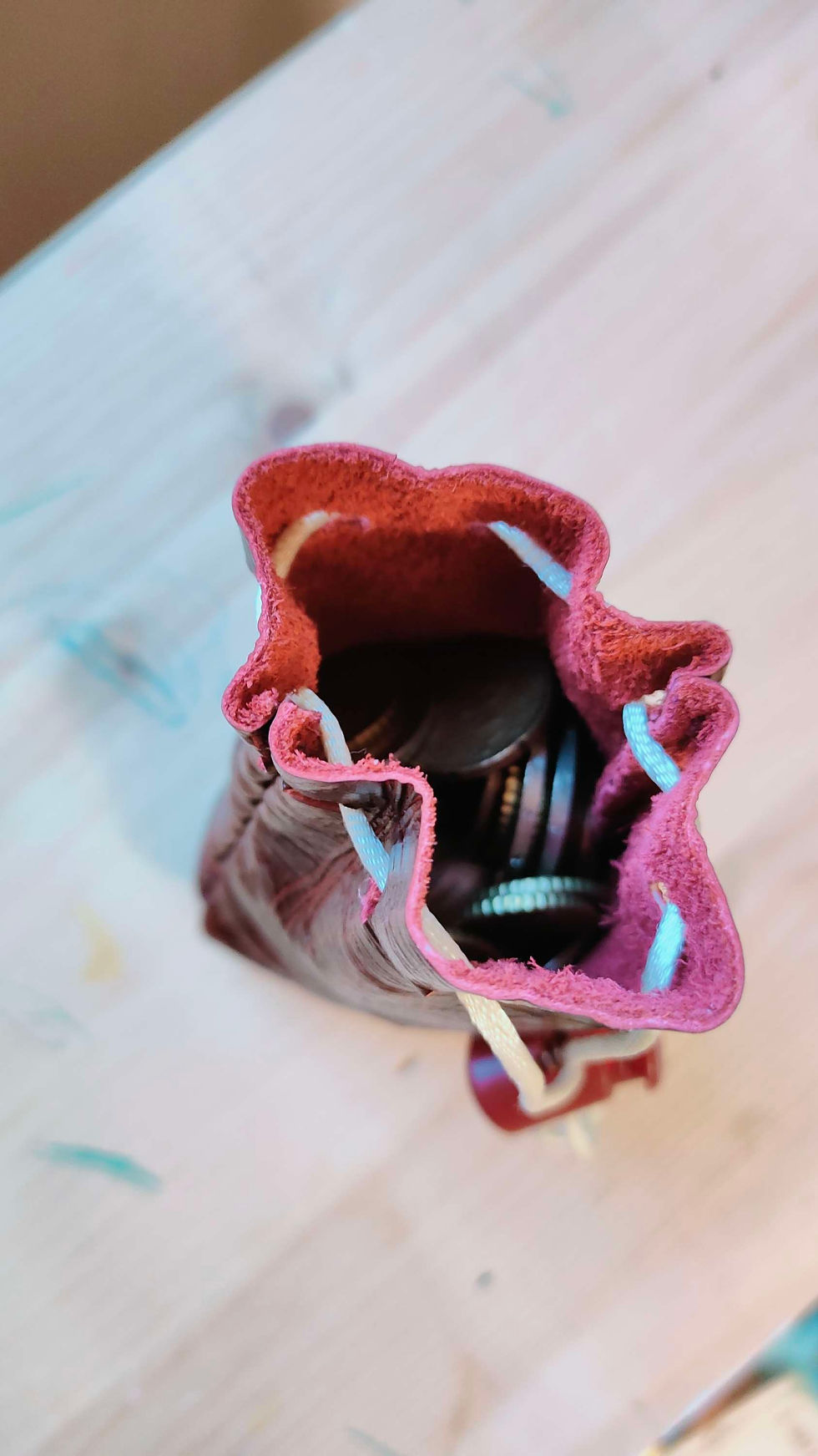 Miniatura: Sacchetto monete stile medievale vintage