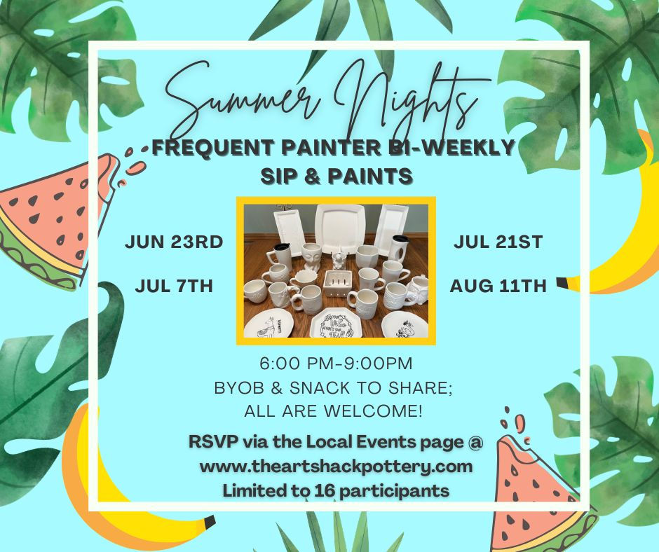 Summer Nights Frequent Painter Sip & Paints