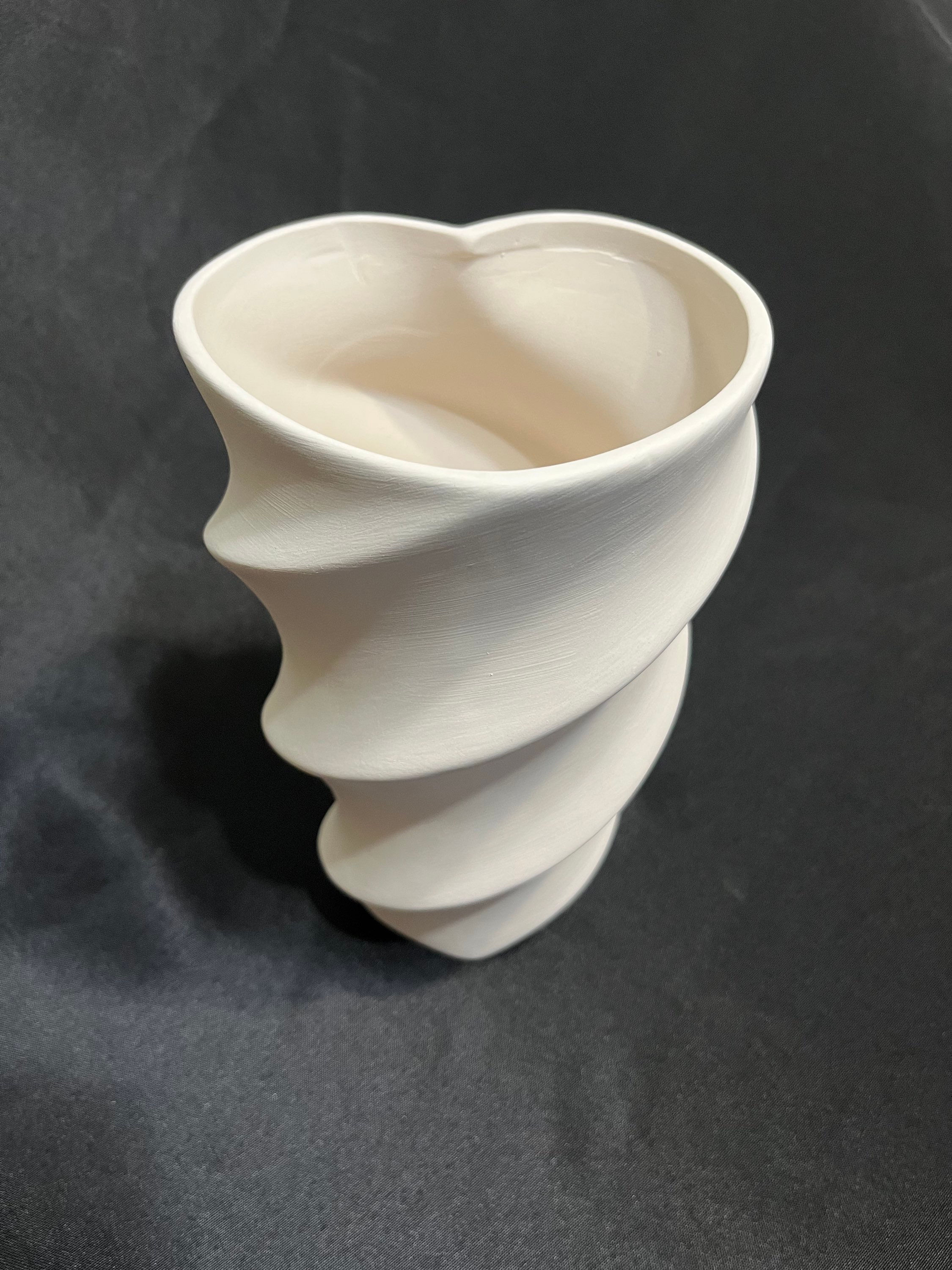 Hurricane Heart Vase