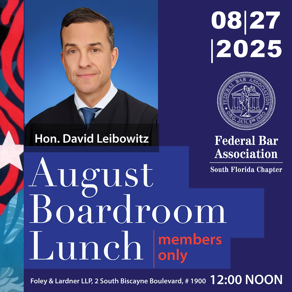 August Boardroom Lunch • 2025