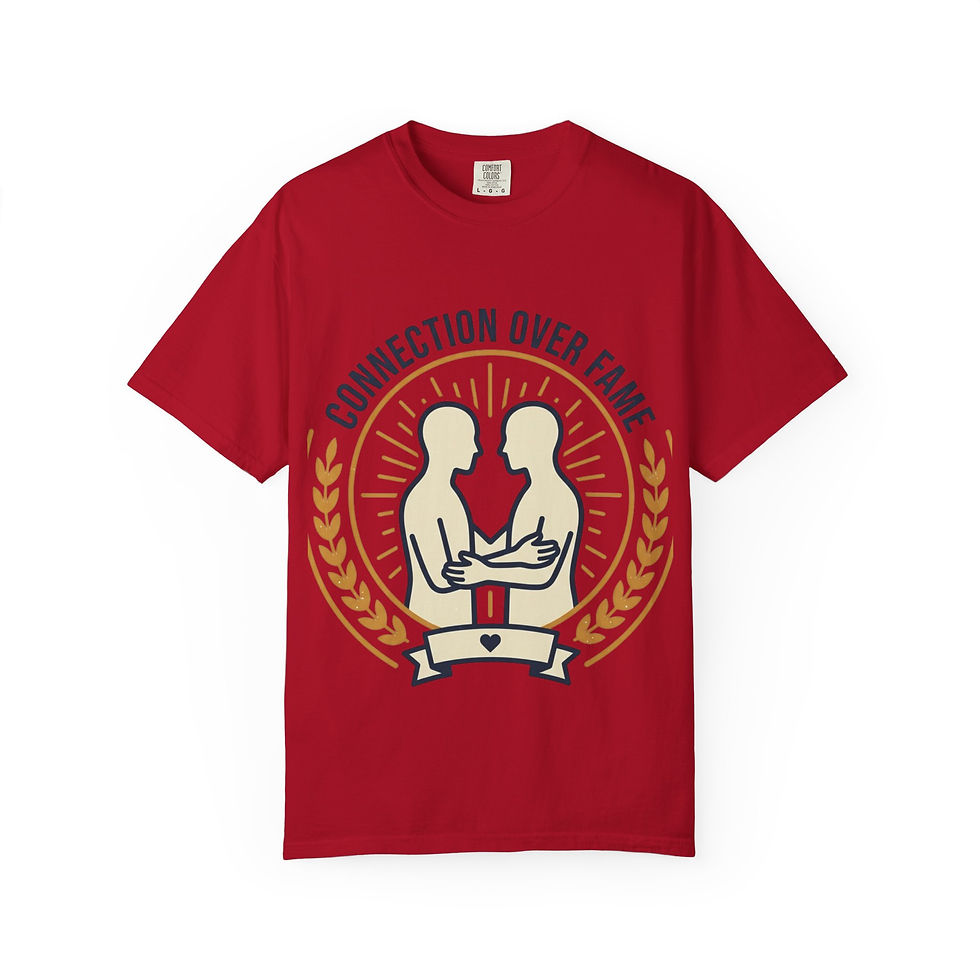Thumbnail: Connection Over Fame Retro Burger Graphic T-shirt — Galaxy Burger Light