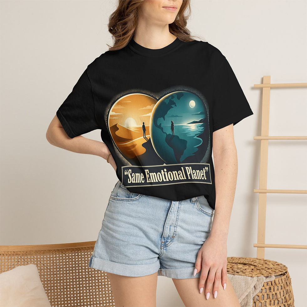 Thumbnail: Galaxy Burger Retro Logo T-Shirt — "Same Emotional Planet"