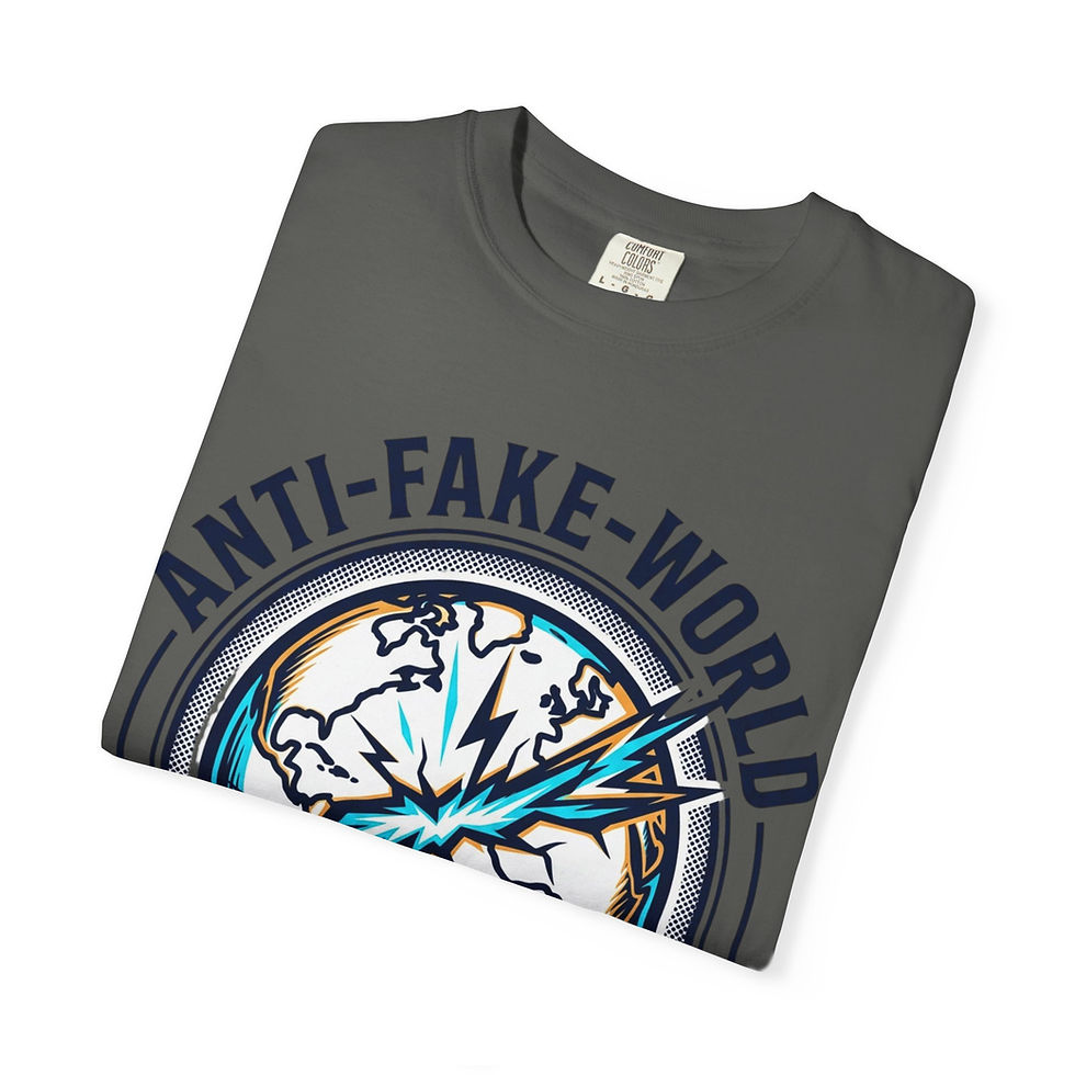Thumbnail: Galaxy Burger Vintage Band Tee — Anti-Fake-World Energy T-Shirt