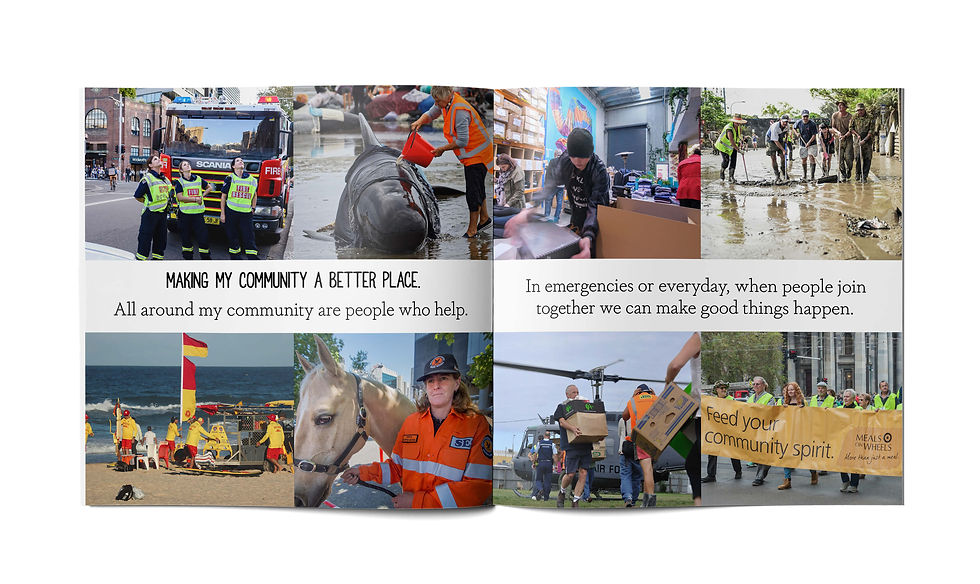 Thumbnail: COMMUNITY SPIRIT: A MY COMMUNITY BOOK LAPBOOK
