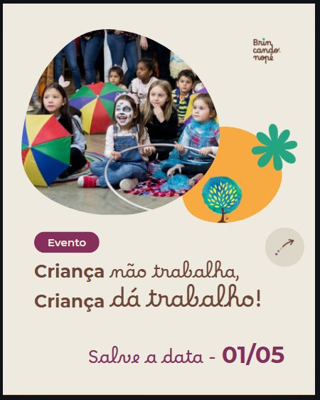 Criança não trabalha, criança da trabalho
