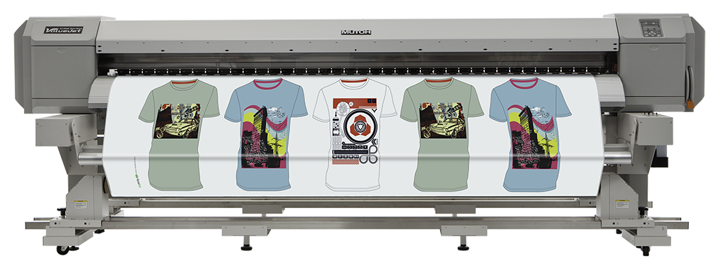 Mutoh ValueJet 2638X - Dye Sub – Wasserbasierter Textildruck